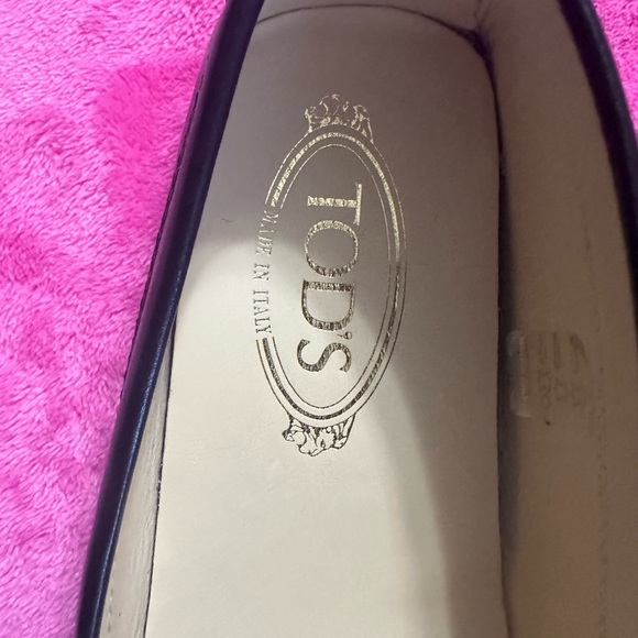 Authentic Italian made TOD’s  Gommini Catena Anello Metal loafer - Picture 3 of 12